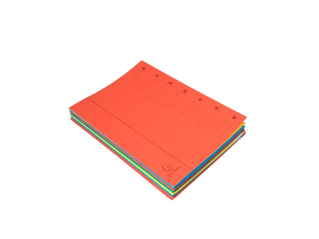 Sorteermap Harmonika 7 vak rood