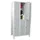lockerkast,HxBxD 1850x900x500mm,3x2vakken,RAL7035,front RAL3000