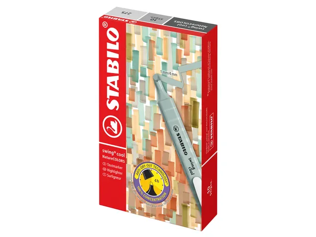 Markeerstift STABILO Swing cool nature colors sienna