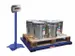 vloerweegschaal,platform BxD 1500x1250mm,plaatstaal poedercoat.