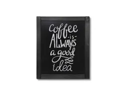 Natura Krijtbord Classic Wand Zwart 50x60cm