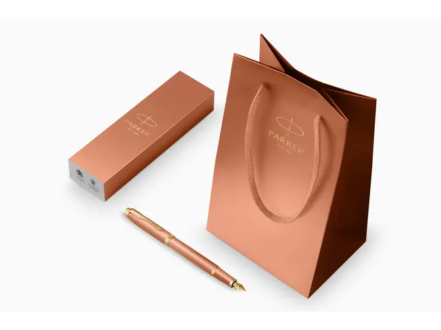 Parker IM Rituals Rollerpen Oranje GT Fijne punt in Giftbox