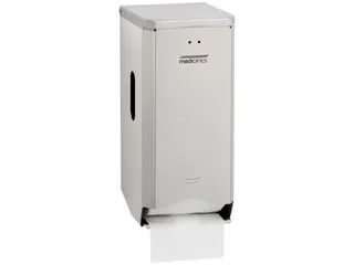 Toiletpapier Dispenser RVS voor 2 Rollen Toiletpapier - 1