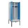 locker met bank,voor scheiding van kleding,HxBxD 2120x800x815mm,2vak