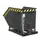 kiepbak,HxLxB 905x1395x840mm,0,6m³,draagverm. 300kg,RAL7021