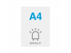 Poster Print 275g/m² Satijnen Oppervlak A4