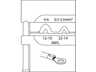 S 8140 A Krimptangset AUTOMOTIVE 4-delig - 2