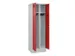 locker voor scheiding van kleding,HxBxD 1950x600x500mm,2vak
