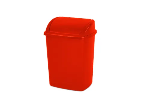 Afvalbak Swing 50 Liter Rood