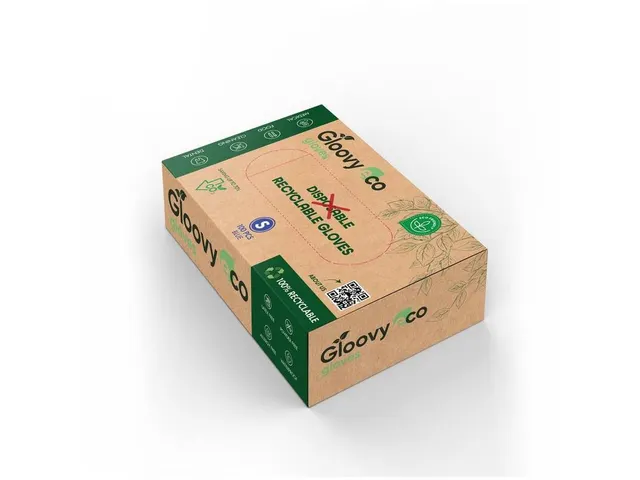 Gant Gloovy Eco durable bleu Taille S 20x100 pièces