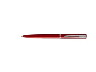 Balpen Waterman Allure Red lacquer CT Medium Blauwe inkt - 1