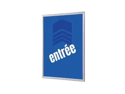 Kliklijst A1 complete set met print "ENTRÉE" Blauw