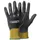 Tegera Infinity 8804 handschoenen nitril zwart/geel maat 9, per 6 paar