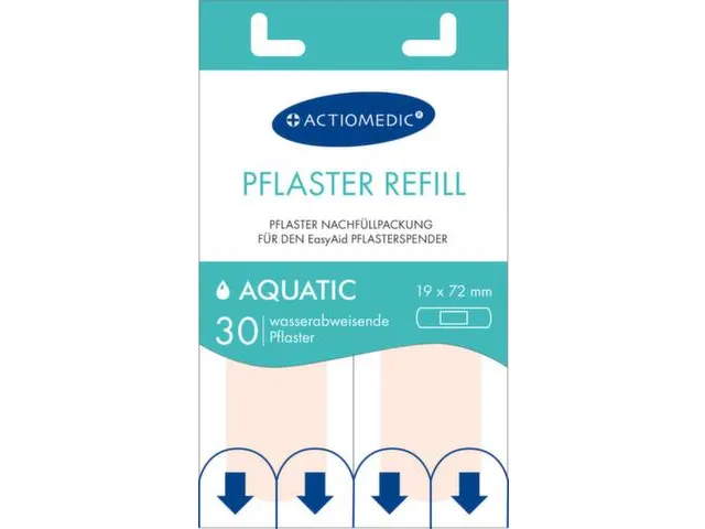 Reservevulling,V. Pleisterdispenser,30X Waterafstotend