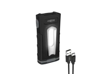accu-werklamp,SMD-led,50-500lumen,powerbankfunctie,haak,reikwijdte 30m - 2