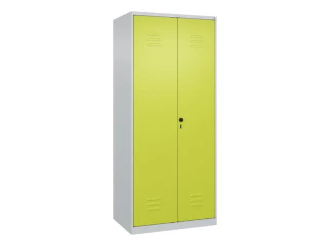 locker voor scheiding van kleding,HxBxD 1850x800x500mm,2vak