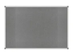 Prikbord MAULstandaard 90x120cm Textiel Grijs