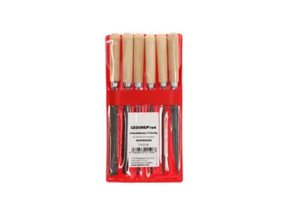 GEDORE R93000006 Sleutelvijlenset 177mm 6stuks - 6