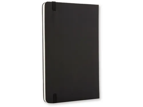 Notitieboek Moleskine large 130x210mm blanco hard cover zwart