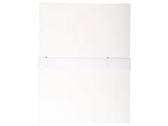 Map uitrekbare rug balacronkaft en Klittenband Assorti 24x32cm A4