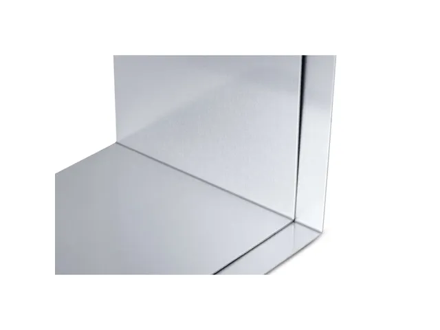 Boekensteun MAUL aluminium 16x15x21cm set 2 zilver
