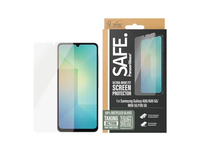 PanzerGlass SAFE. by Screen Protector Samsung Galaxy A07 5G | M06 5