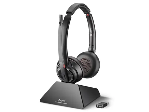 Poly Savi 8220-M Stereo Met draadloze USB-A DECT dongle