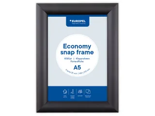 Kliklijst Europel Economy A5 25Mm Zwart - 1