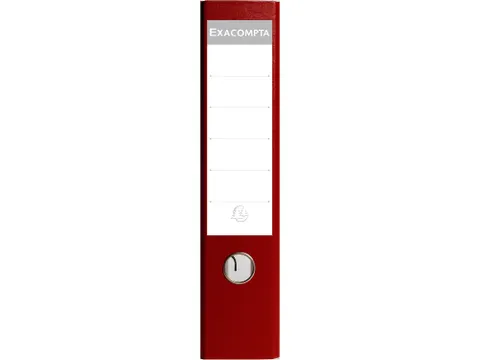 Ordner karton/PP A4 75mm bordeaux