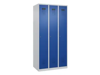 locker voor scheiding van kleding,HxBxD 1850x900x500mm,3vak - 2