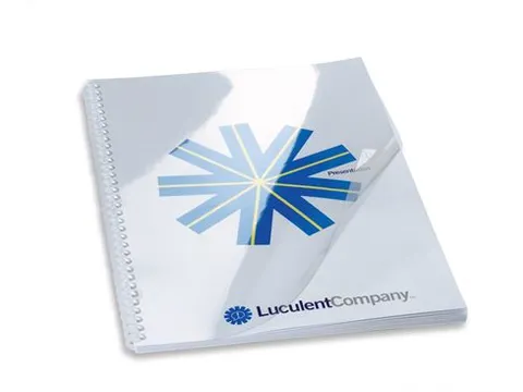 Couverture reliure A4 PVC transparent 250 microns 1000 pièces