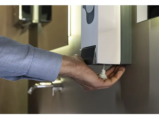 Zeepdispenser Celtex Megamini Formatic wit