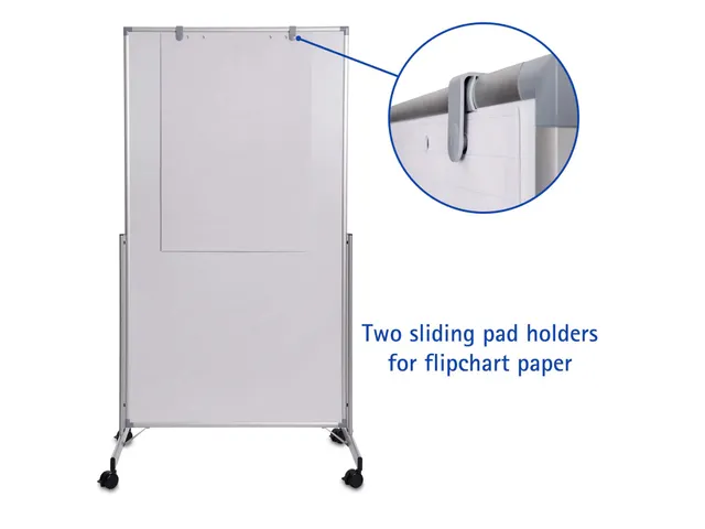 Mobiel Whiteboard MAULpro Easy2move 100x180cm