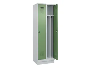 locker voor scheiding van kleding,HxBxD 1950x600x500mm,2vak - 1
