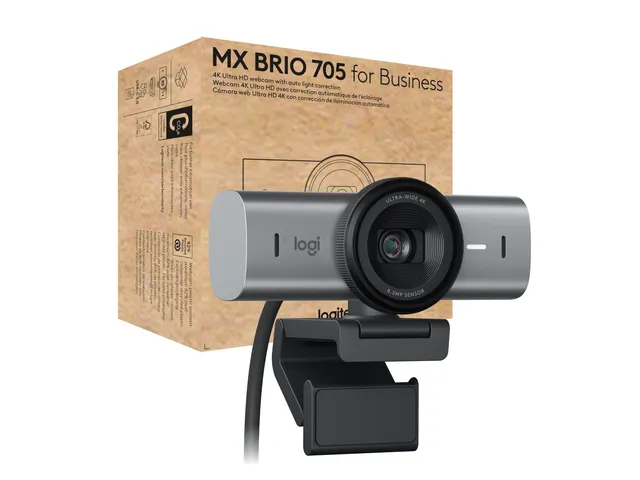 Logitech MX Brio 705 for Business webcam 8.5 Megapixel