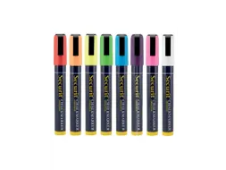 Krijtstift Securit Sma-510 Schuin Assorti 2-6mm Blister à 8st