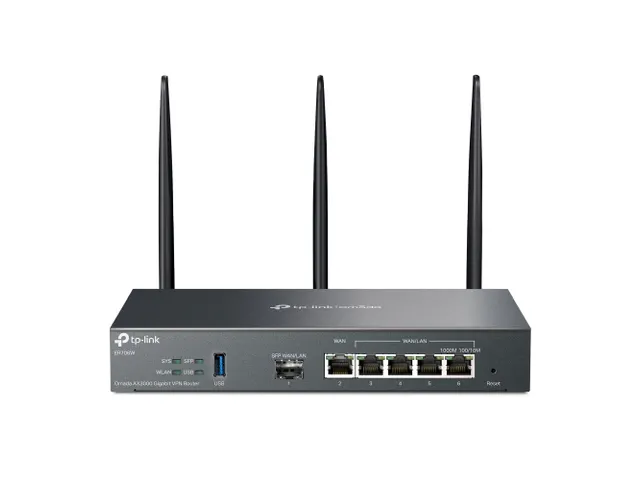 TP-Link Omada ER706W, Dual-band (2.4 GHz / 5 GHz), Ethernet LAN, Zwart