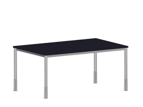 In hoogte verstelbaar bureau,HxBxD 720-840x1600x1000mm,CC-zwart