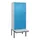 locker voor scheiding van kleding,HxBxD 2120x800x815mm,2vak