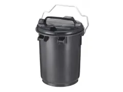 Buitenafvalbak Kunststof 35 Liter Grijs