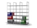 rayonnage pour classeurs,rayonnage suivant,HxlxP 2200x1000x300mm