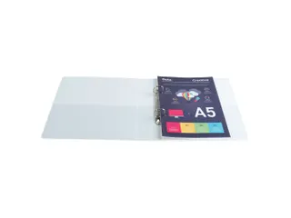 Ringmap Pp Personaliseerbaar Kreacover 2 D-Ringen 20mm A5 Wit - 5