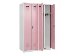 locker voor scheiding van kleding,HxBxD 1850x1200x500mm,4vak