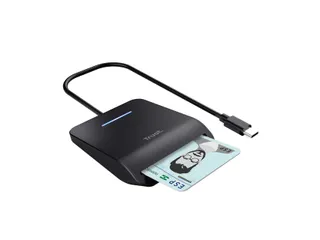 Kaartlezer Trust Primo DNI USB-C zwart - 3