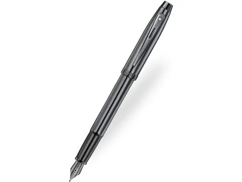 Vulpen Sheaffer 100 E9375 M Ionic Shiny dark grey gunmetal