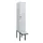 locker met bank,HxBxD 1950x300x815mm,1vak,vak B 300mm,draaigrendel