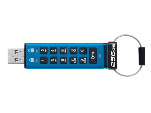 256GB IronKey Keypad 200, FIPS 140-3 Lvl 3 AES-256 versleuteld