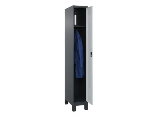 locker,HxBxD 1950x300x500mm,1vak,vak B 300mm,cil.-slot,voeten