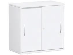 schuifdeurkast,HxBxD 798x800x425mm,1xhouten vloer,2ordnerhoogte
