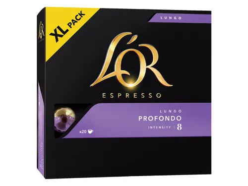 Koffiecups L'Or espresso Lungo Profondo 20 stuks